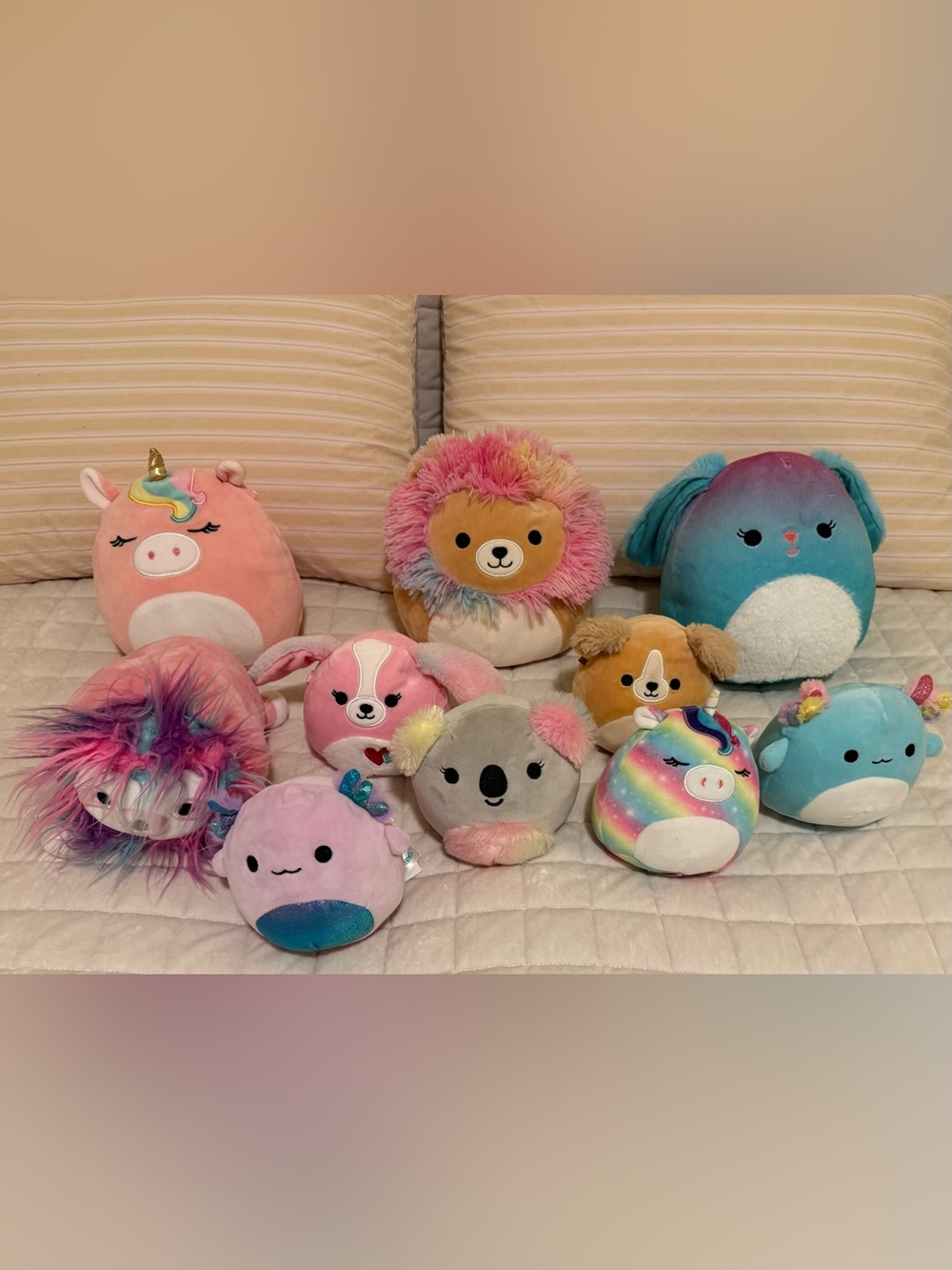 Squishmallows Plush Stuffed Animal Toys Lot